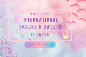 International snacks candy in Japan