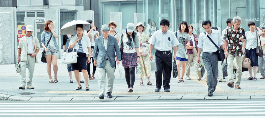 pedestrian rules in japan