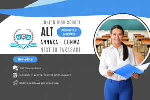 ALT Job in Gunma Takasaki