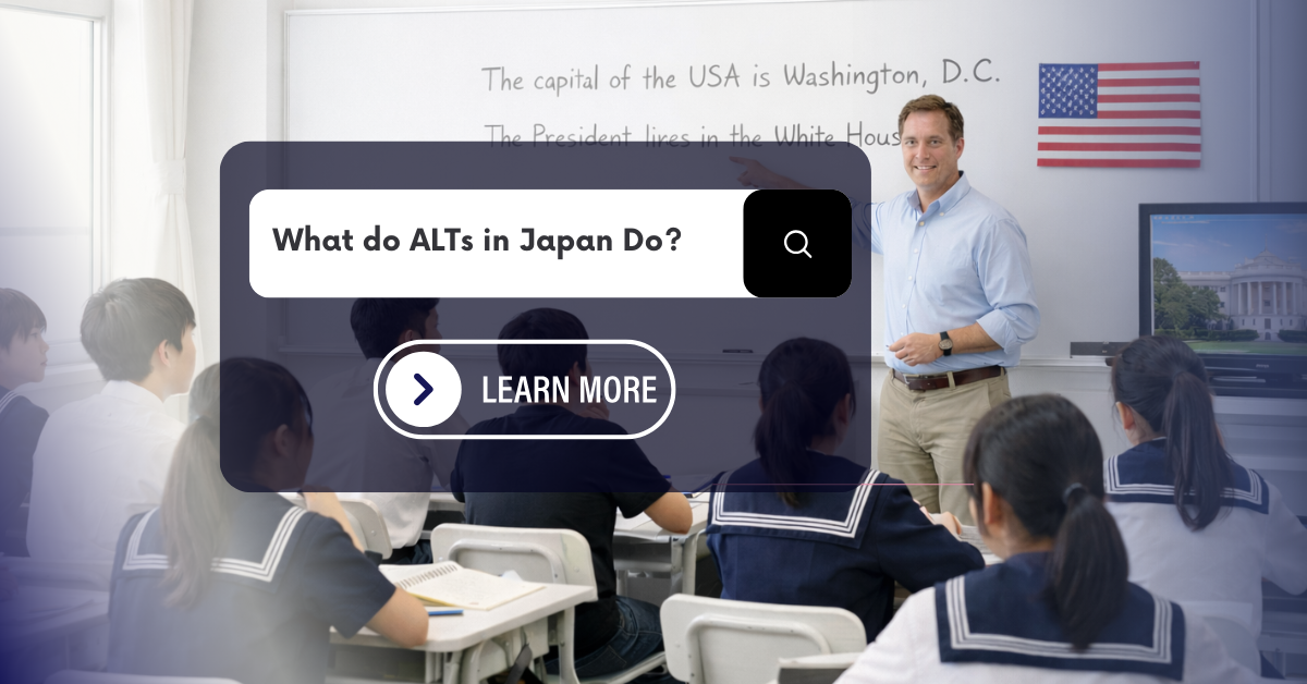 duties of ALT in japan